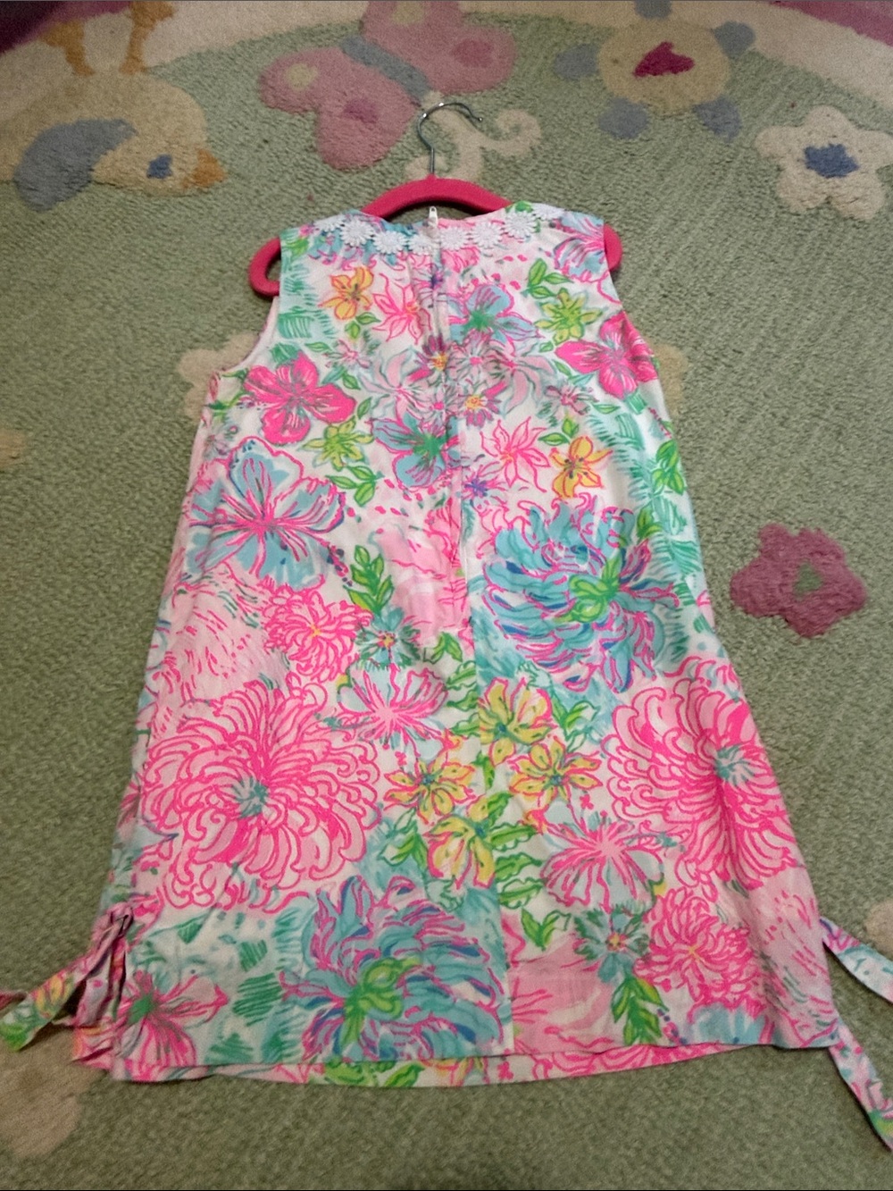Lilly Pulitzer Girls' Floral Sleeveless Dress - Picture 4 of 6